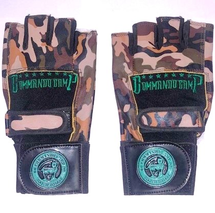 Elite Performance Weight Lifting Gloves Size small Colour Green