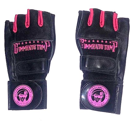 Elite Performance Weight Lifting Gloves Size Medium M Colour Pin