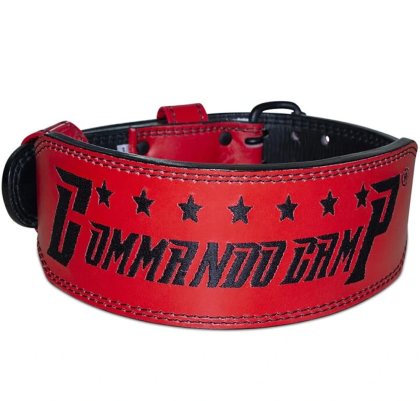 Weight Lifting Waist belt Colour Red Size XXL Extra Extra Large