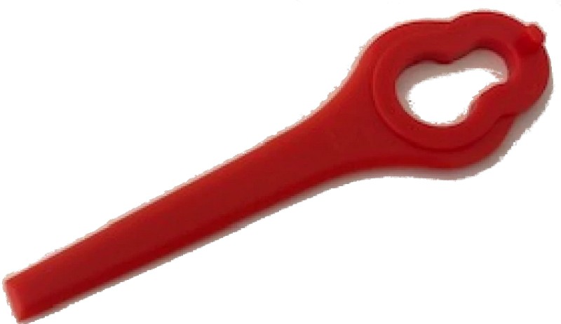 Plastic Blades (Red) for Aldi Ferrex trimmers / mowers - 10 Pack