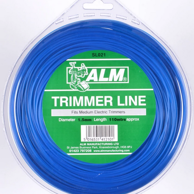 1.5mm x 92m - Blue Trimmer Line - 1/4kg Pack