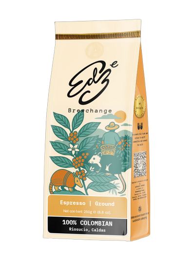 White Label Columbian Espresso GROUND COFFEE