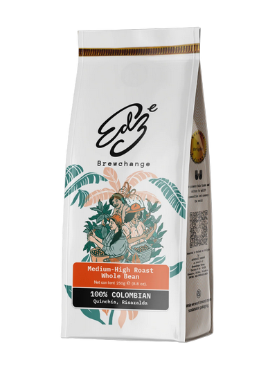 Columbian Medium Roast WHOLE BEAN COFFEE